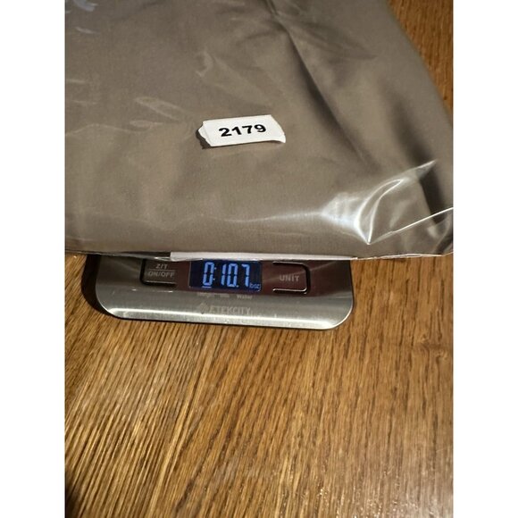 Van Heusen NWT Dress Pants Mens 34x32 Straight Fit Flat Front Flex Stretch Beige - Picture 8 of 8